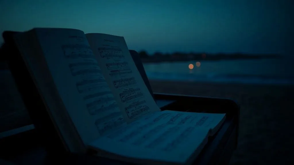 A brain with musical notes surrounding it.